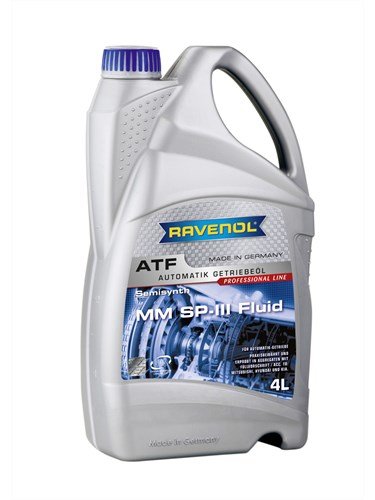 Масло трансмиссионное RAVENOL ATF MM SP-III Fluid (4л) new