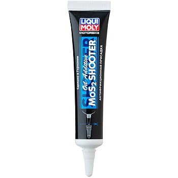 Антифрикционная присадка с дисульфидом молибдена LIQUI MOLY Motorbike MoS2 Shooter (20мл)