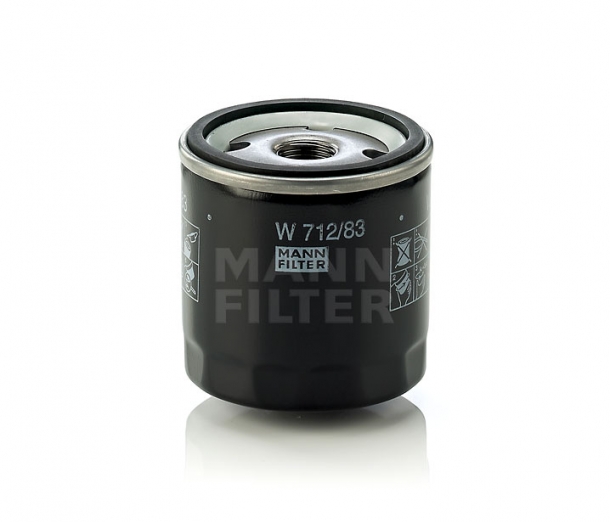 Фильтр масляный MANN W712/83 TOYOTA LAND CRUISER 100 4.0/4.7 98-/LEXUS GS 430 00-