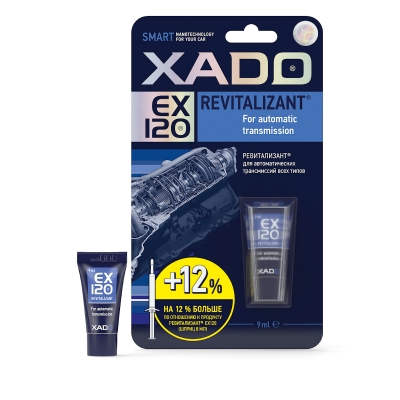 XADO Revitalizant EX120 для автоматических трансмиссий (9мл)