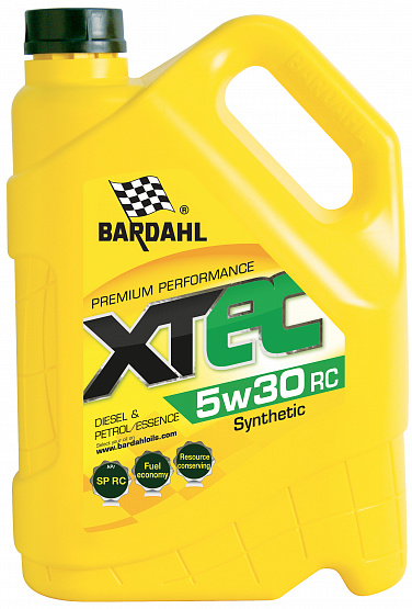 Моторное масло BARDAHL XTEC 5W-30 RC SP GF-6A, 5л