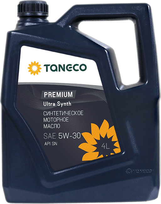 Моторное масло Taneco Premium Ultra Synth 5W-30 SN, 4л